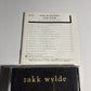Zakk Wylde – Book Of Shadows (CD, 1996) Japan Bonus Track MVCG-203