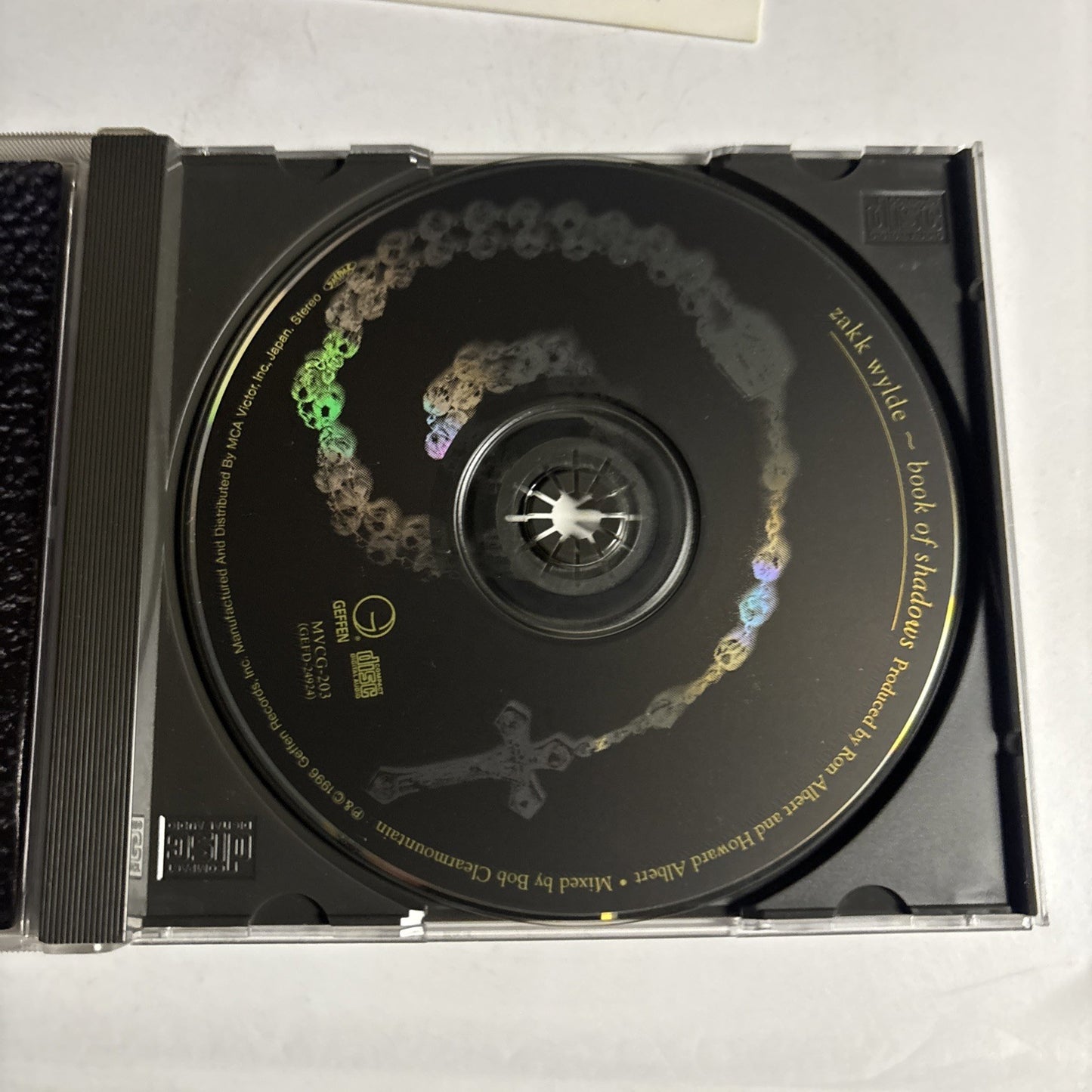 Zakk Wylde – Book Of Shadows (CD, 1996) Japan Bonus Track MVCG-203