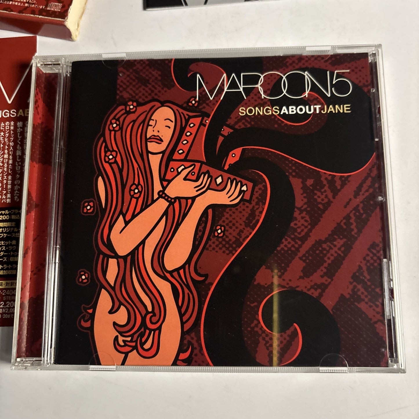 Maroon 5 – Songs About Jane (CD, 2004) Japan obi BVCP 24048