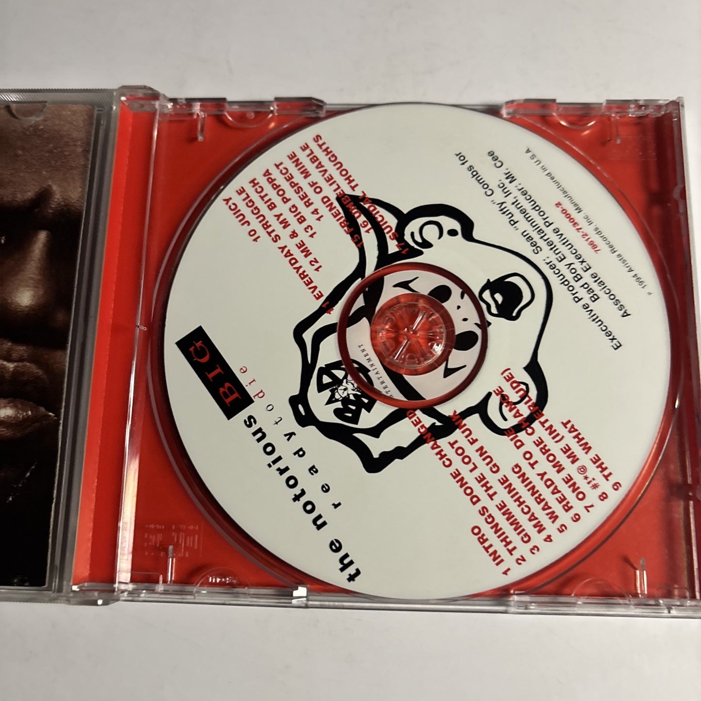 Notorious B.I.G. – Ready To Die (CD, 1994) US 78612-73000-2