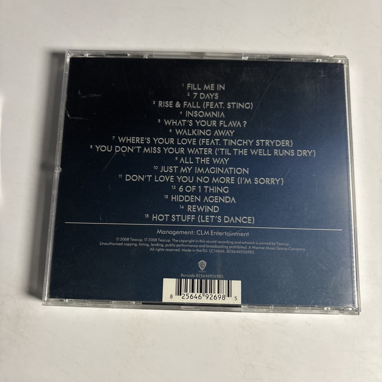 Craig David – Greatest Hits (CD, 2008) Europe 825646926985