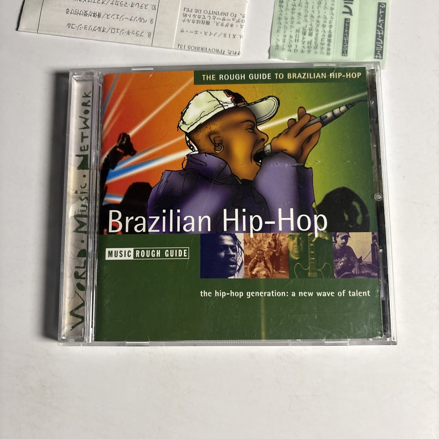 Various – The Rough Guide To Brazilian Hip-Hop (CD, 2004) UK RGNET 1141 CD