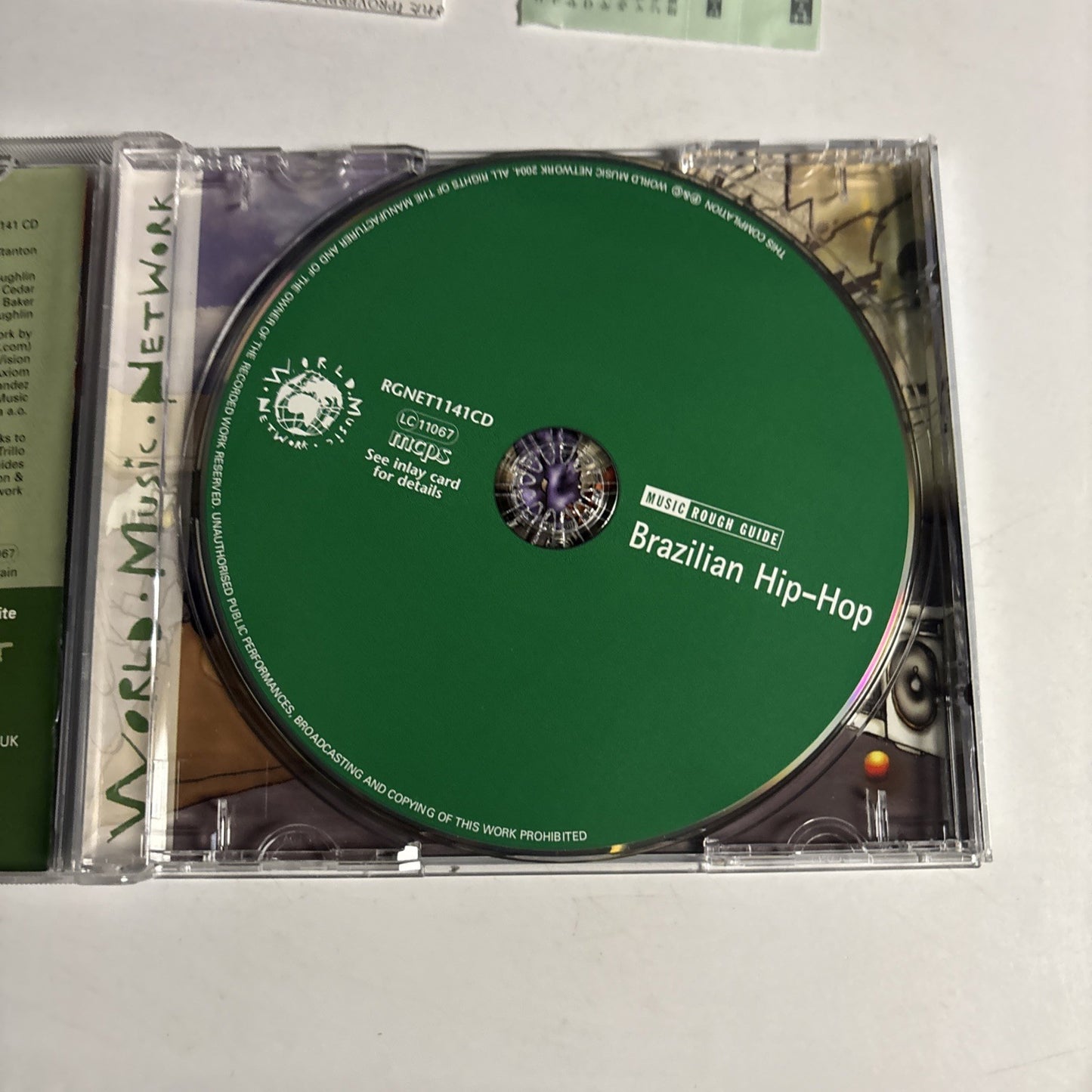 Various – The Rough Guide To Brazilian Hip-Hop (CD, 2004) UK RGNET 1141 CD