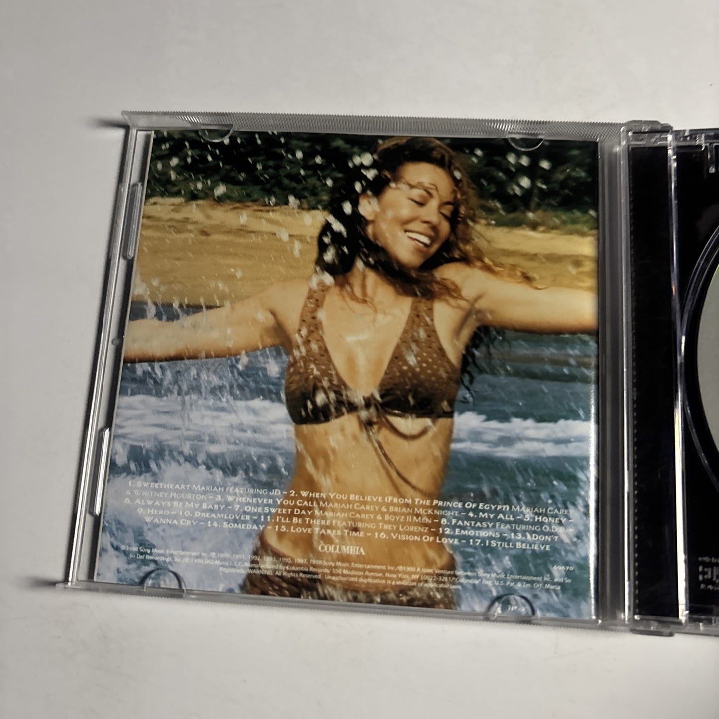 Mariah Carey – #1's (CD, 1998) US CK 69670