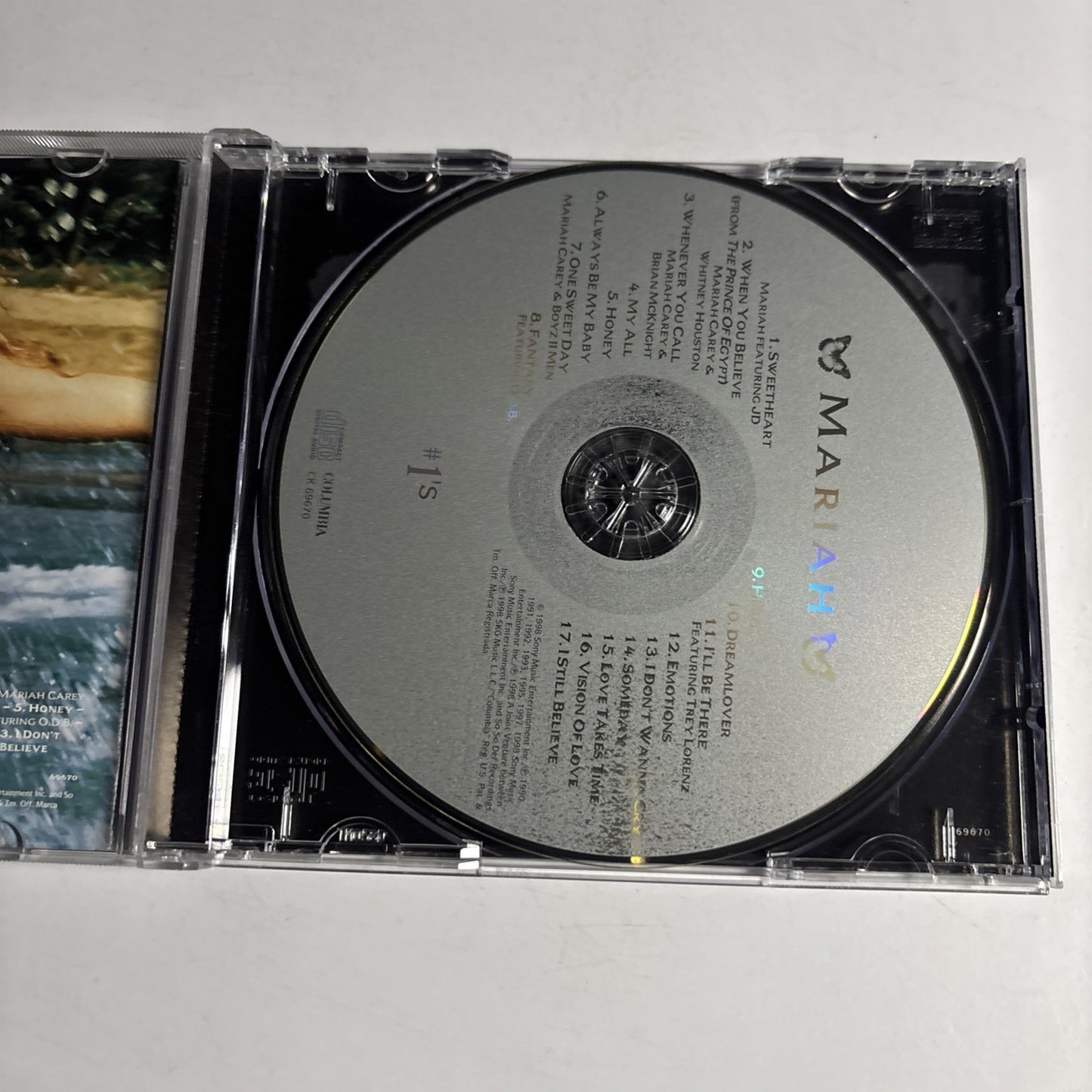 Mariah Carey – #1's (CD, 1998) US CK 69670