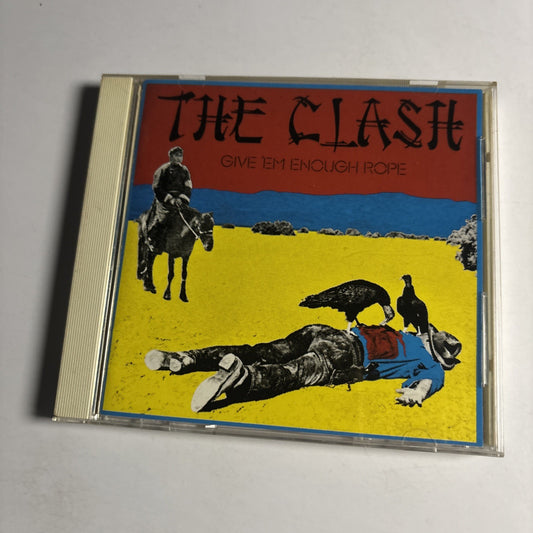 The Clash – Give 'Em Enough Rope (CD, 1988) Japan 25・8P-5058