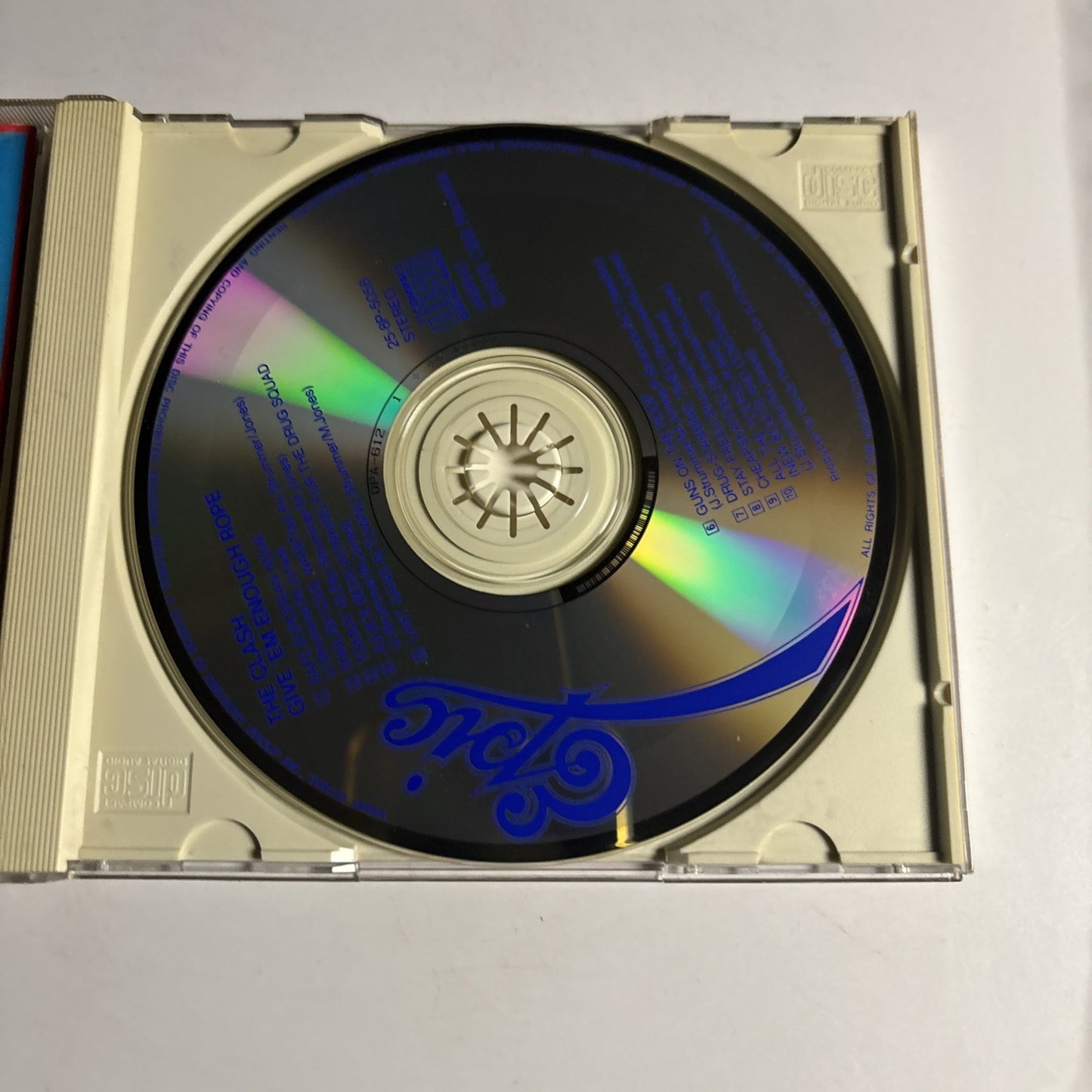 The Clash – Give 'Em Enough Rope (CD, 1988) Japan 25・8P-5058