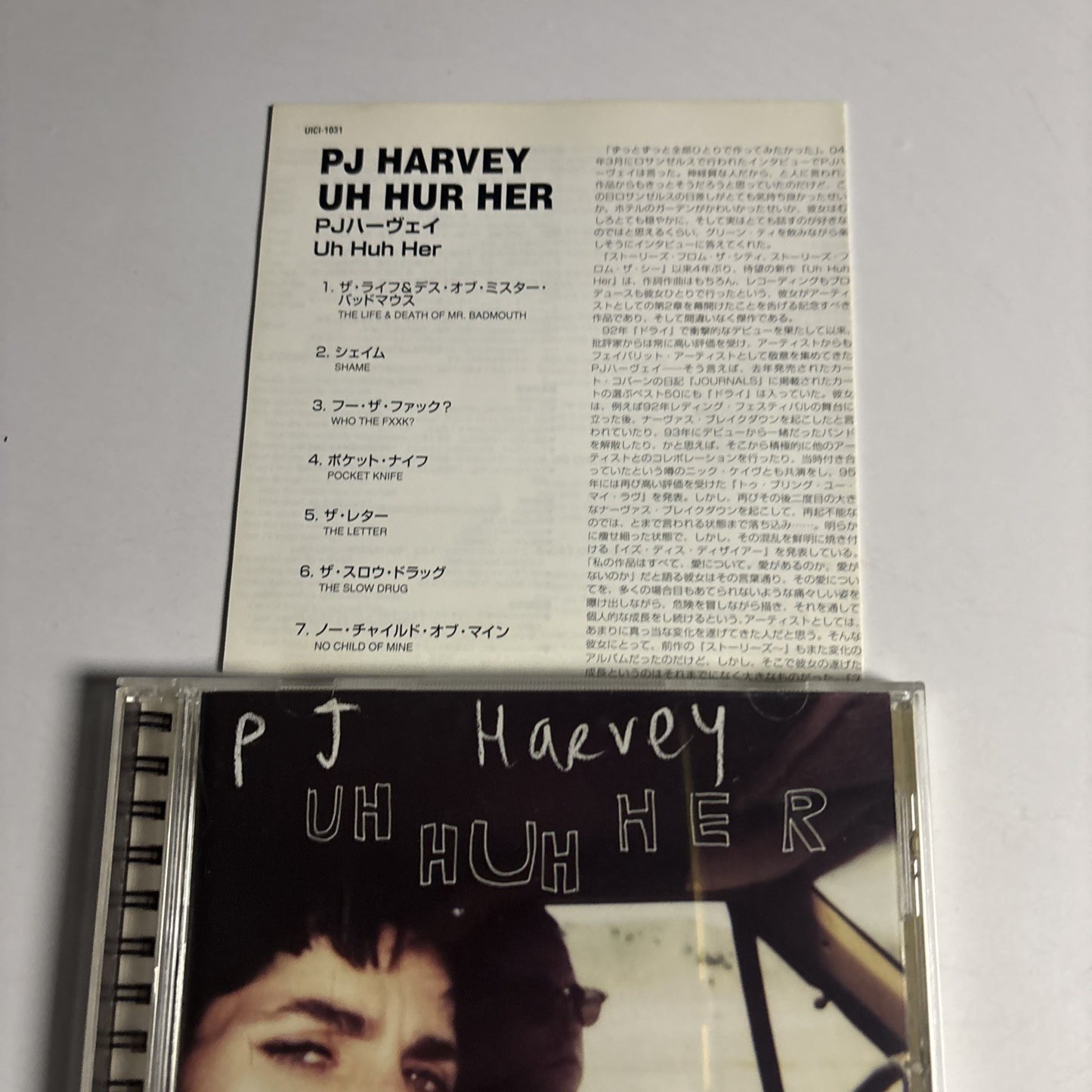 PJ Harvey – Uh Huh Her (CD, 2004) Japan UICI-1031