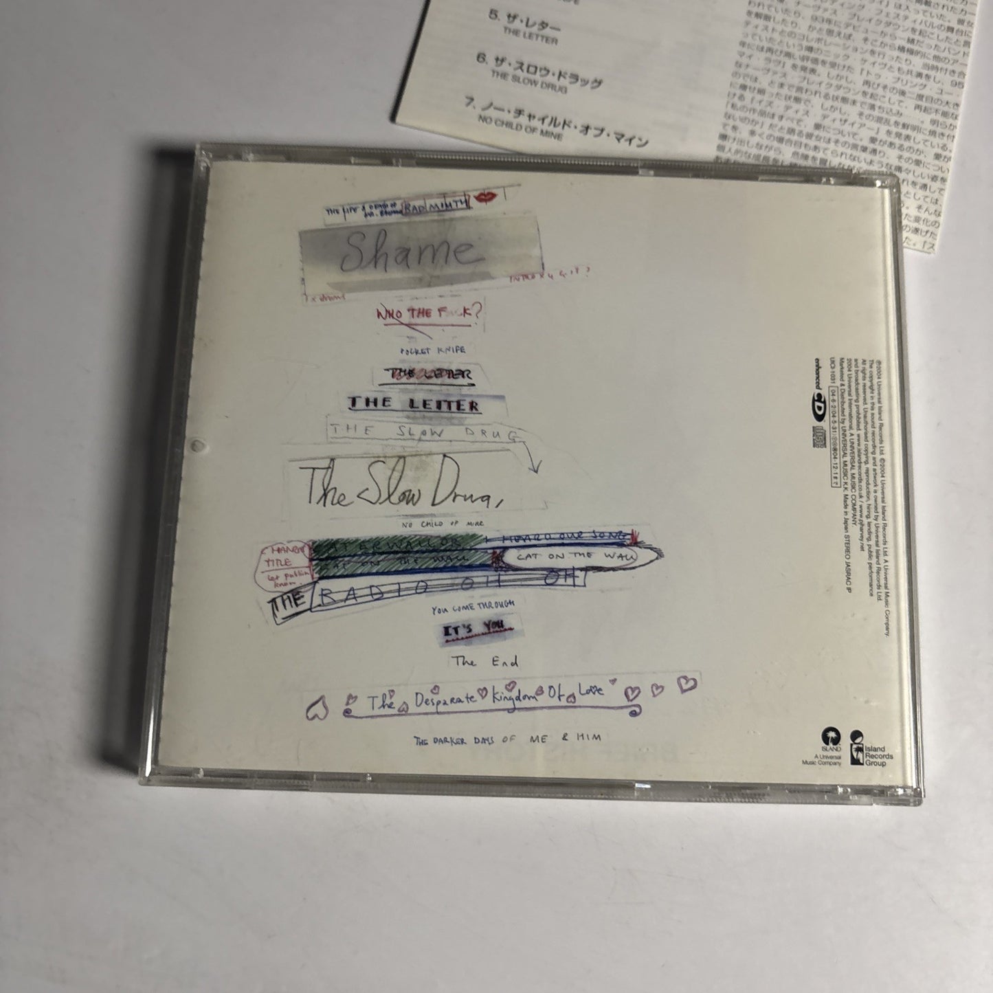 PJ Harvey – Uh Huh Her (CD, 2004) Japan UICI-1031