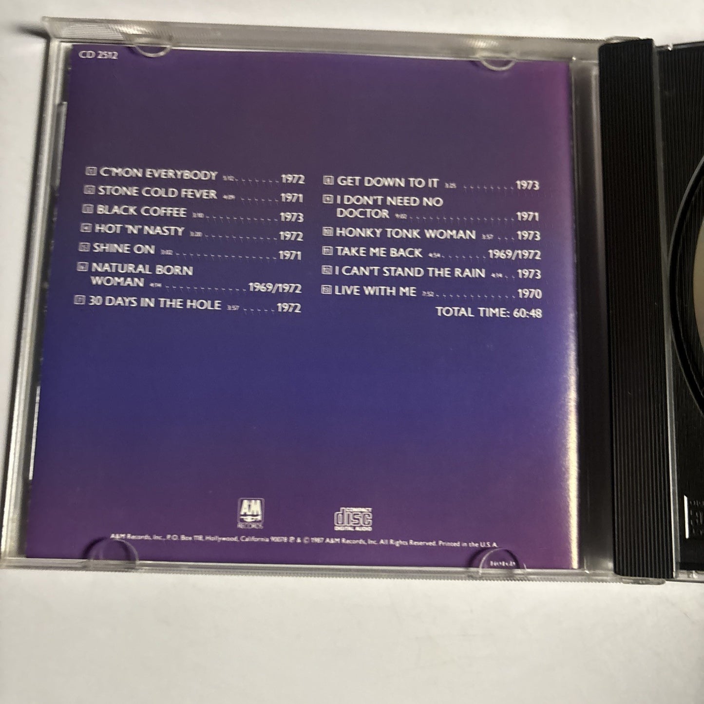 Humble Pie – Classics Volume 14 (CD, 1990) US CD 2512