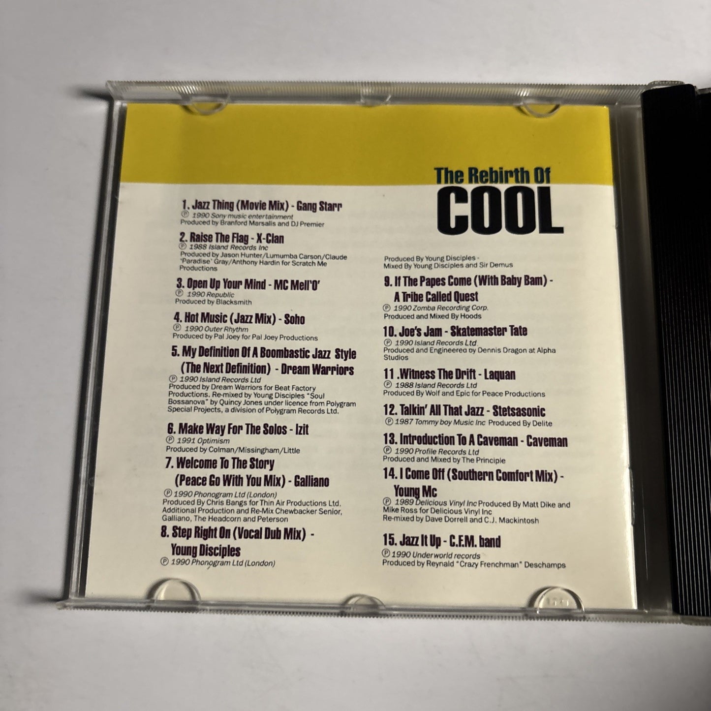 Various – The Rebirth Of Cool (CD, 1991) UK BRCD 563