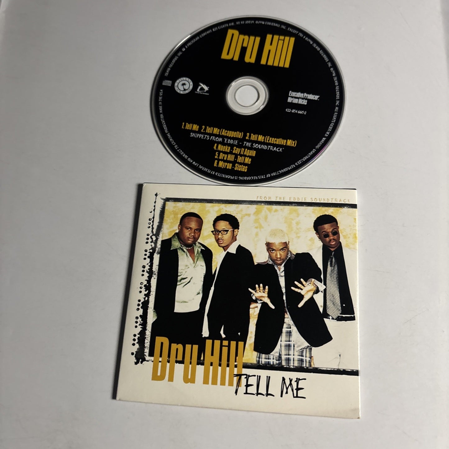 Dru Hill – Tell Me (CD, 1996) US 422-854 660-2