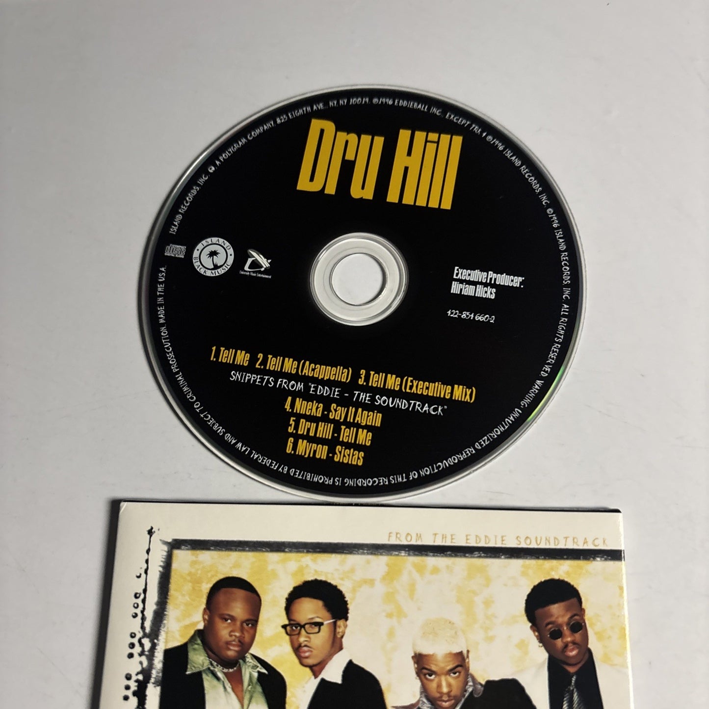 Dru Hill – Tell Me (CD, 1996) US 422-854 660-2