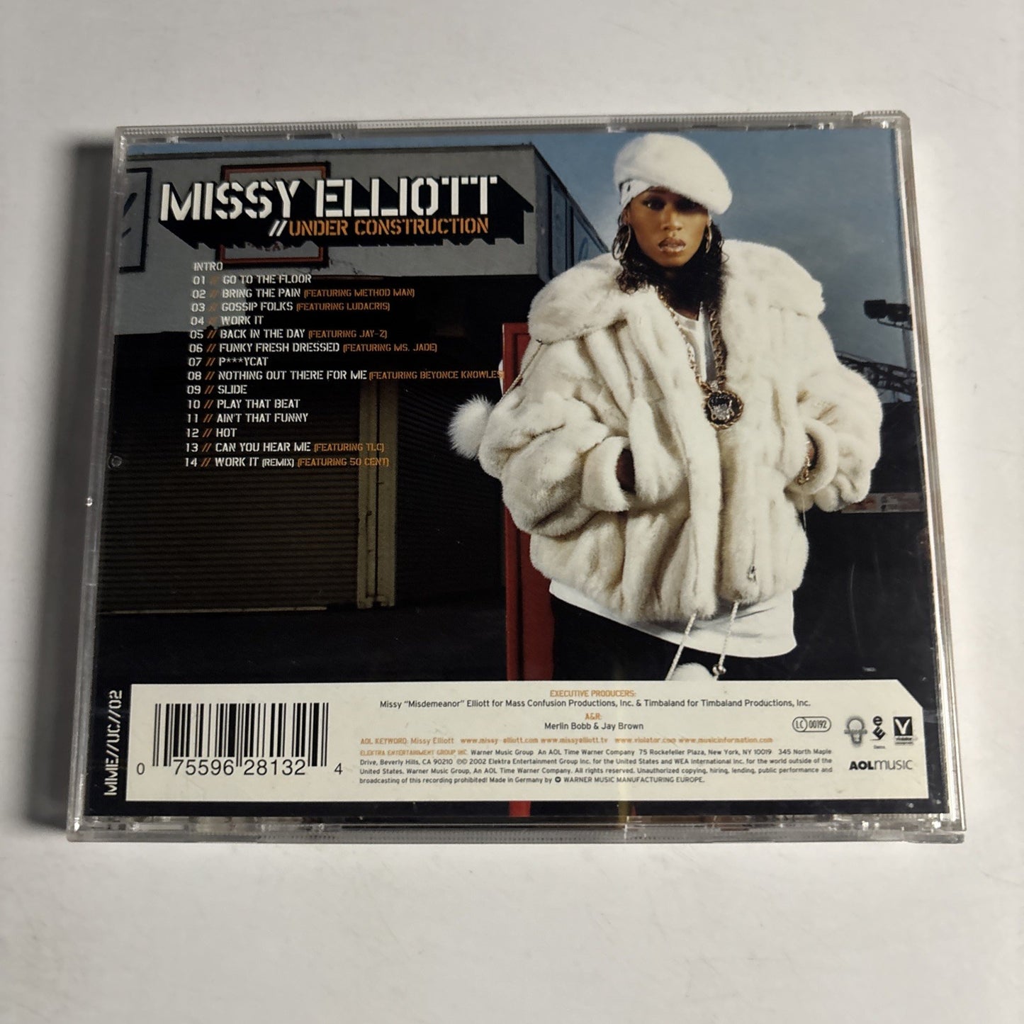 Missy Elliott – Under Construction (CD, 2002) Europe none