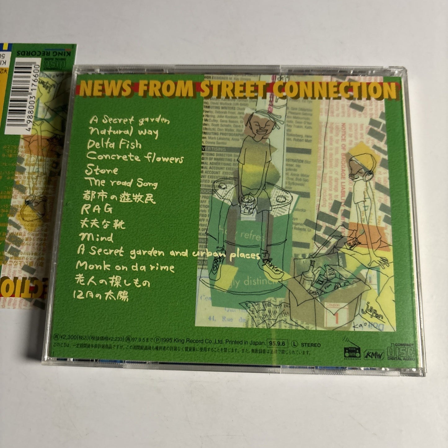 News From Street Connection – A Secret Garden (CD, 1995) Japan KICS 501