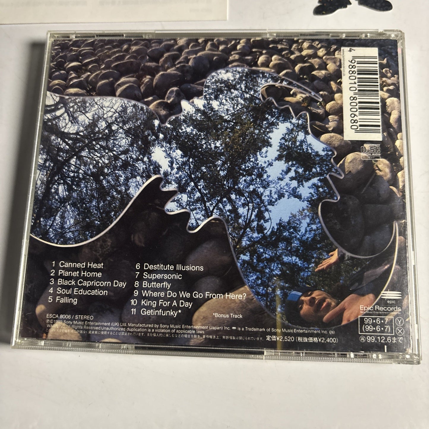 Jamiroquai – Synkronized (CD, 1999) Japan Bonus Track ESCA 8006