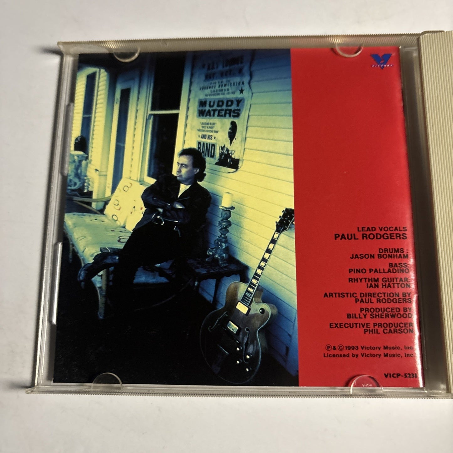 Paul Rodgers – Muddy Water Blues (A Tribute To Muddy Waters) (CD, 2006) Japan