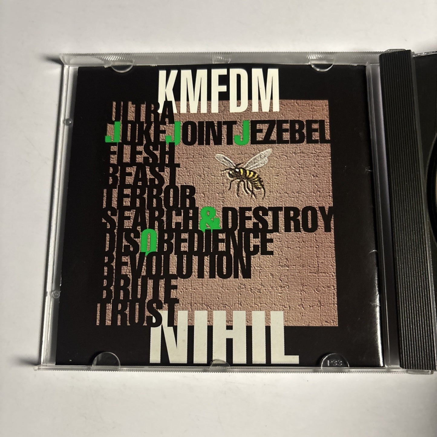 KMFDM – Nihil (CD, 1995) US TVT 7199-2