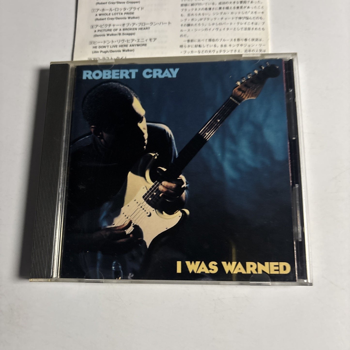 Robert Cray – I Was Warned (CD, 1992) Japan PHCR-1181