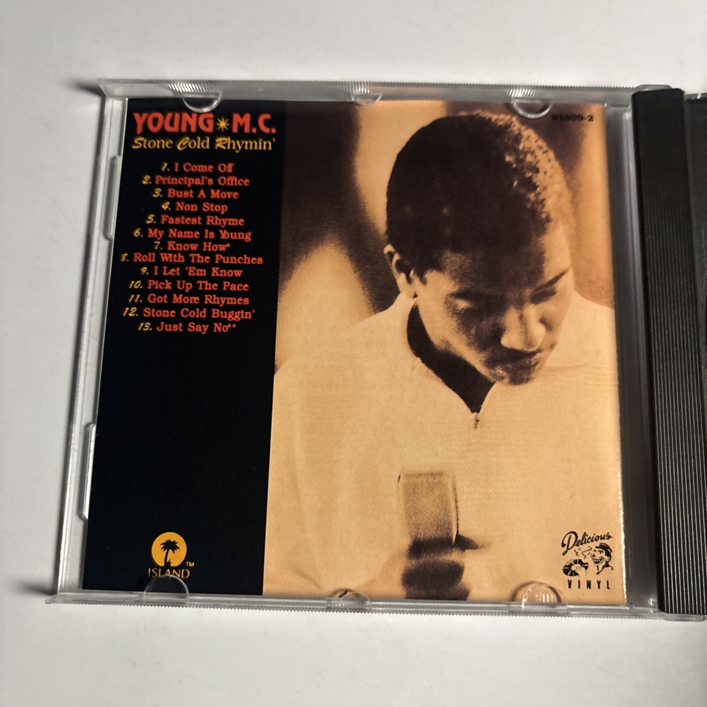 Young MC – Stone Cold Rhymin' (CD, 1989) US 7 91309-2