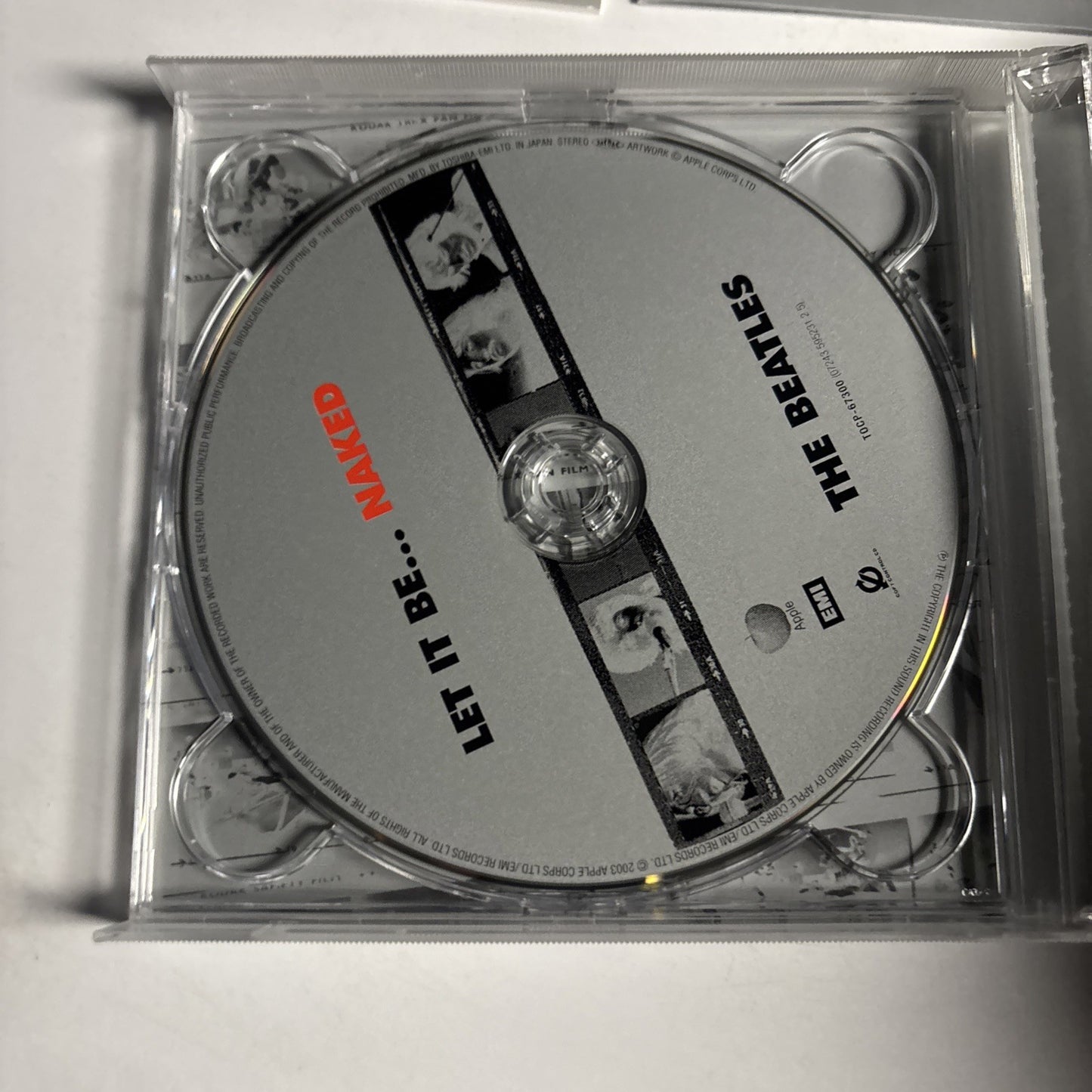 The Beatles – Let It Be...Naked (CD, 2003) Japan TOCP 67300･01
