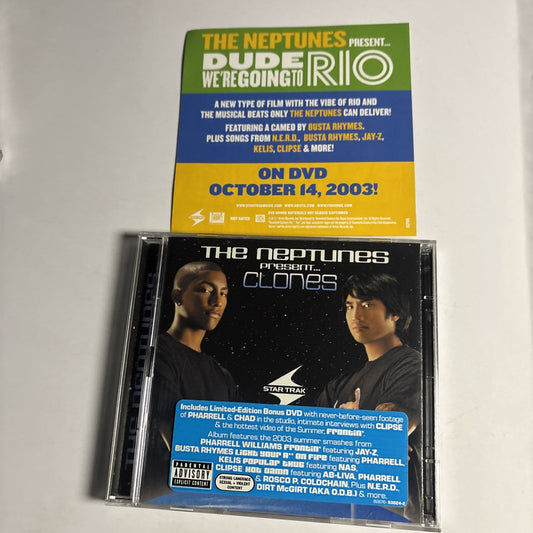 The Neptunes – Clones (CD + DVD, 2003) US DVD 82876-51295-2