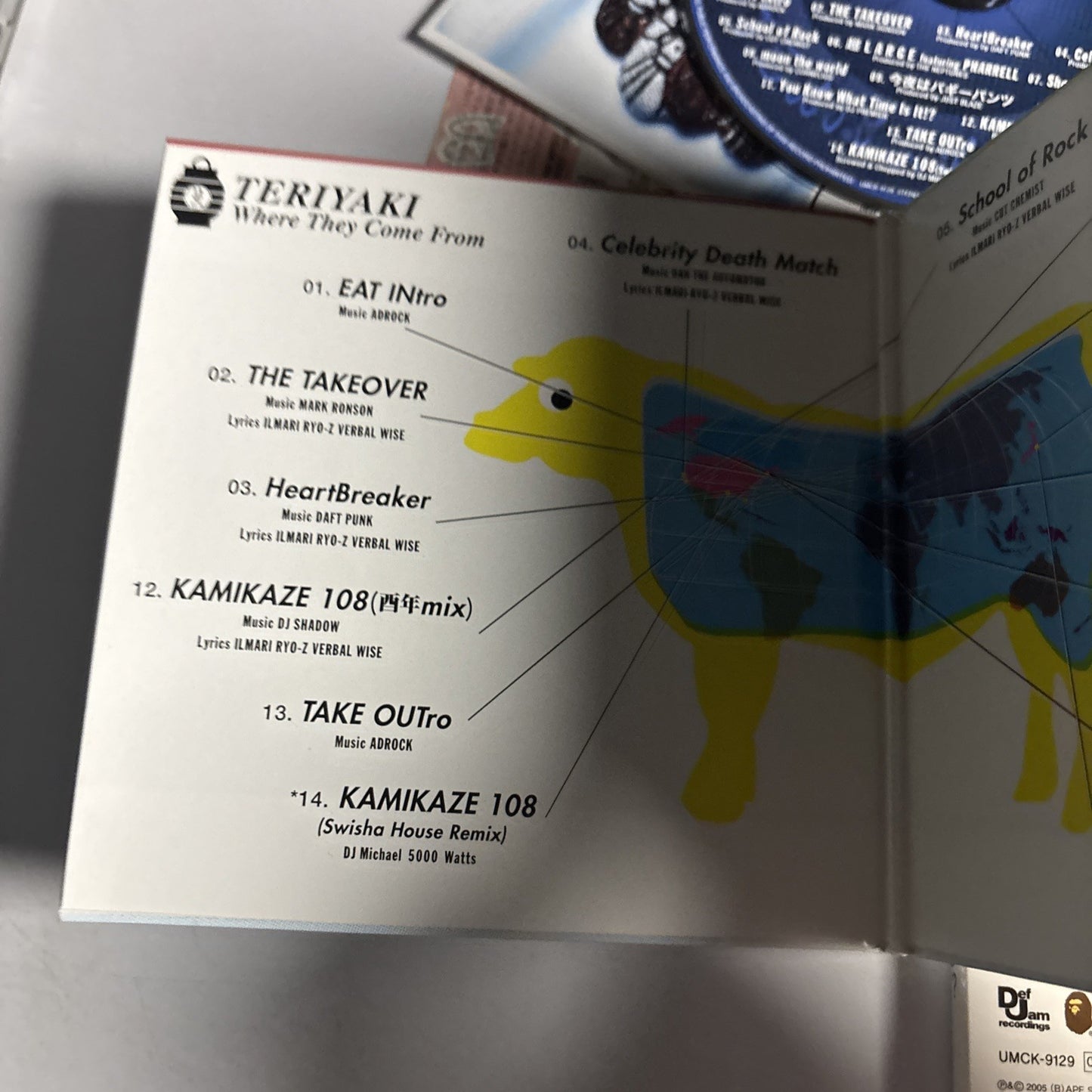 Teriyaki Boyz – Beef Or Chicken (CD, 2005) Japan obi UMCK-9129