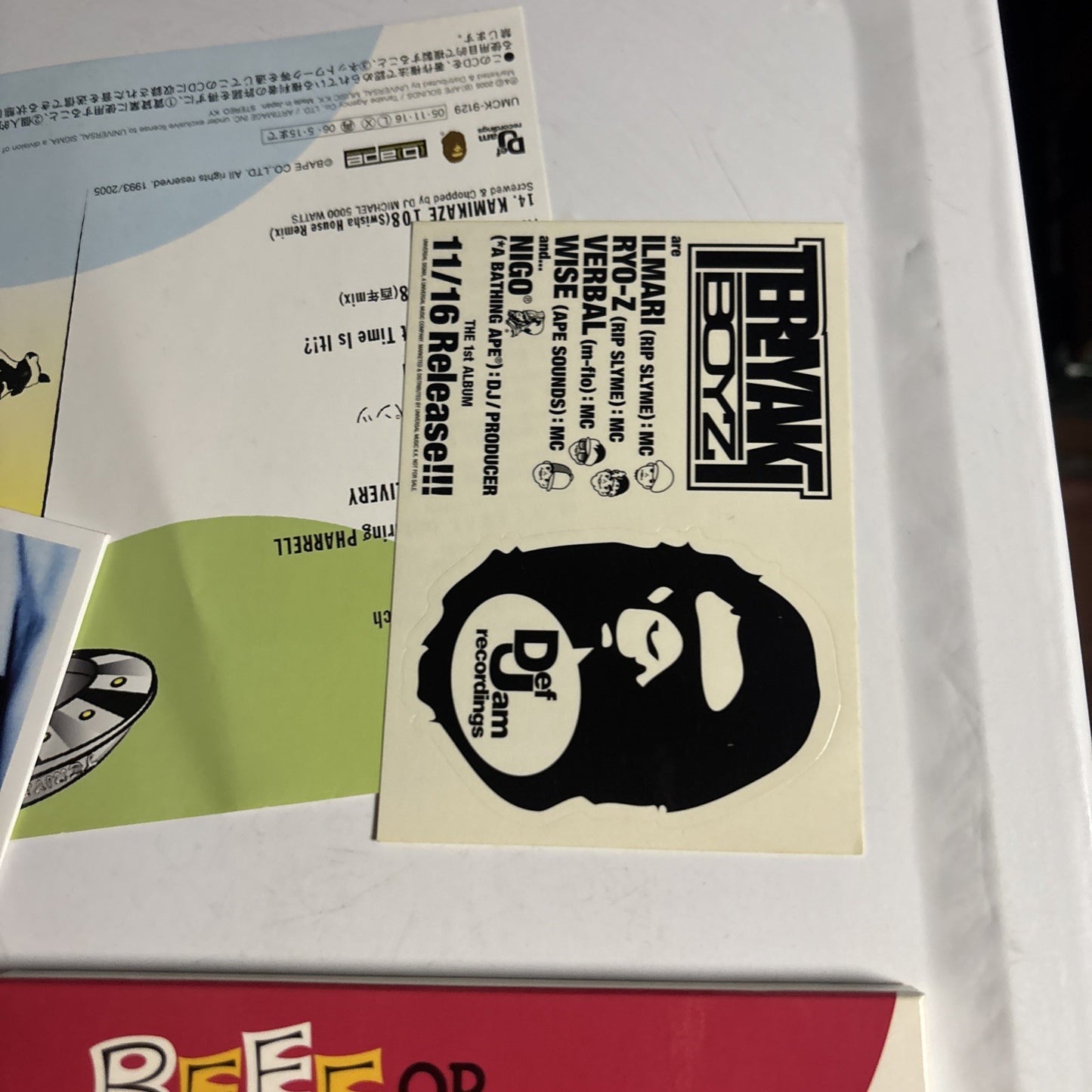 Teriyaki Boyz – Beef Or Chicken (CD, 2005) Japan obi UMCK-9129