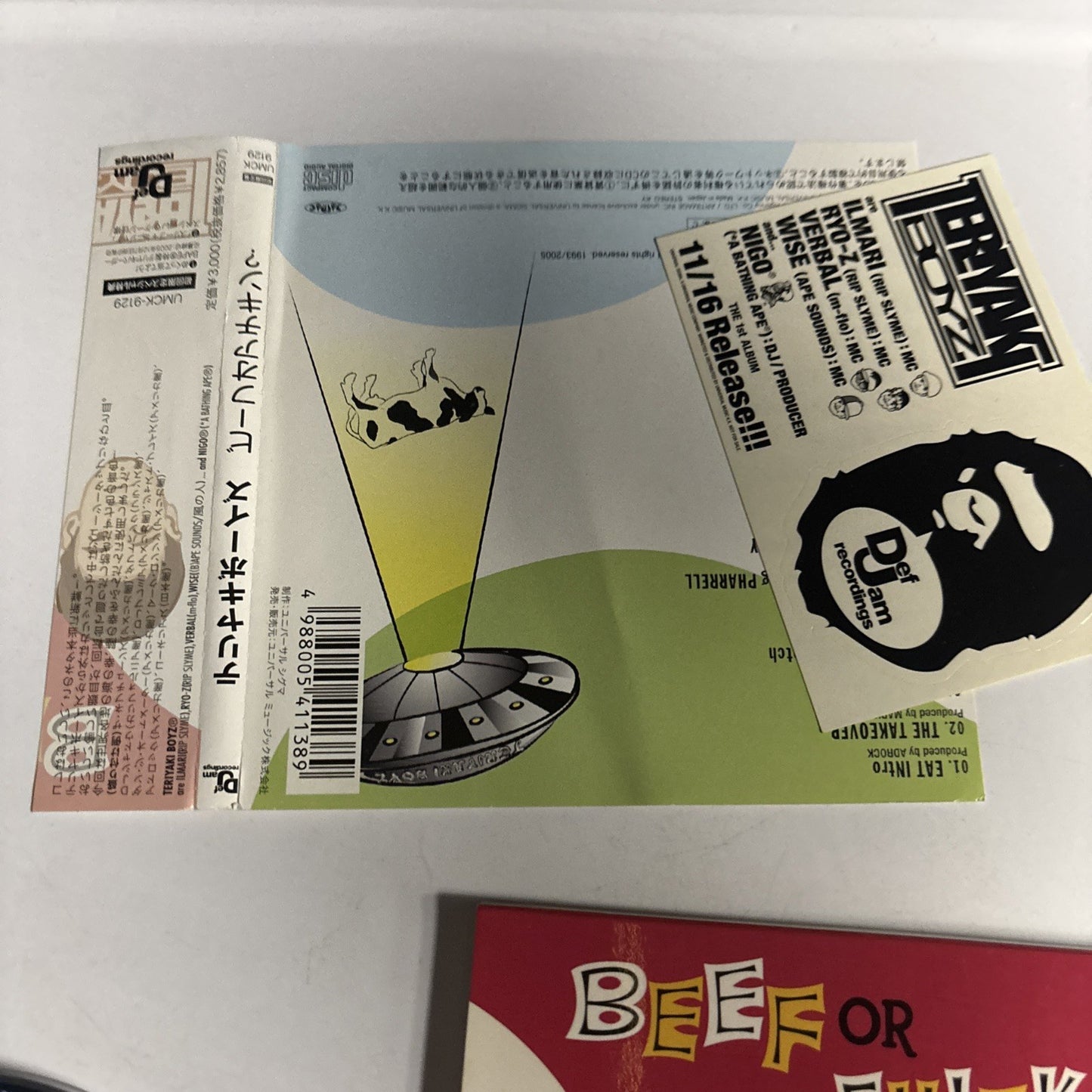 Teriyaki Boyz – Beef Or Chicken (CD, 2005) Japan obi UMCK-9129