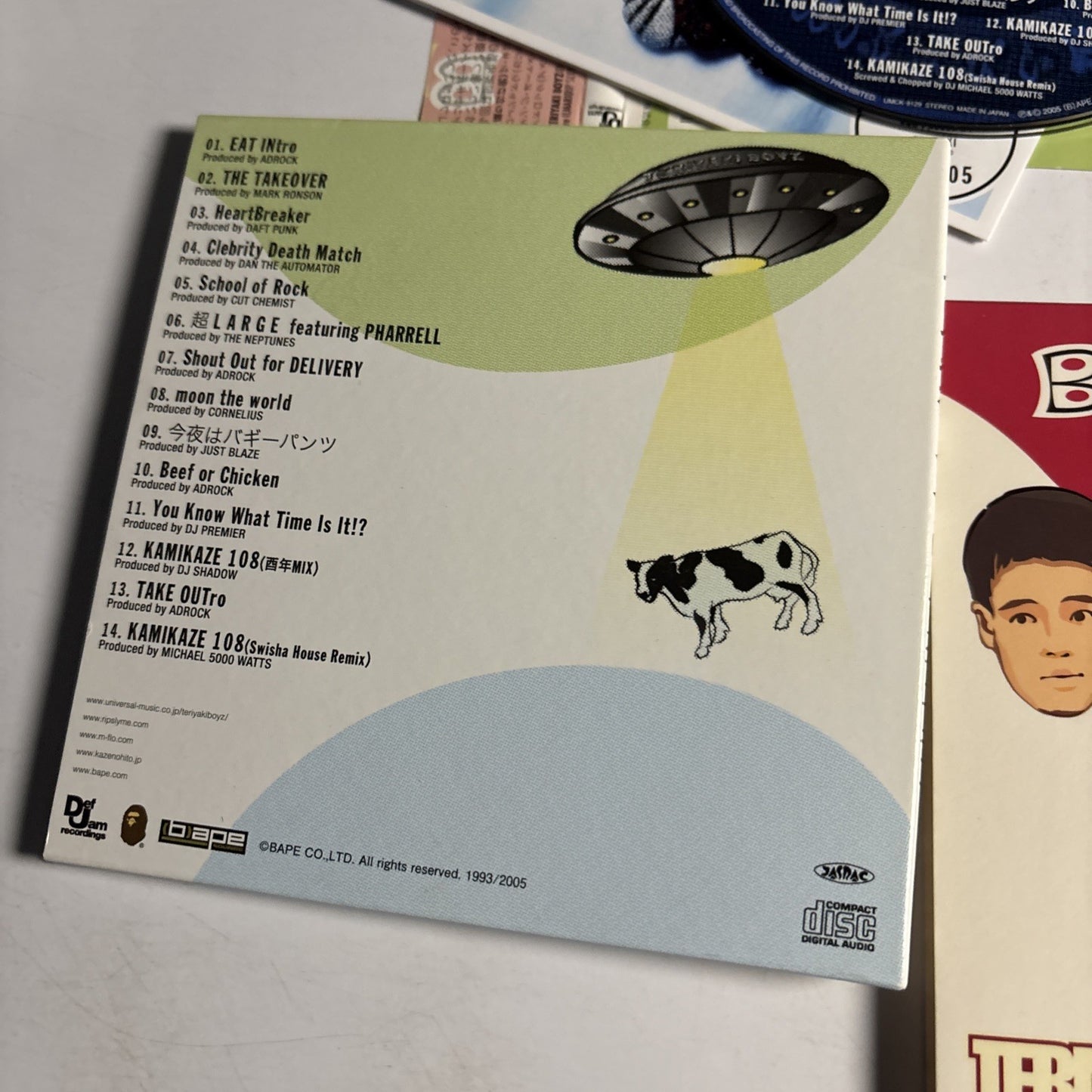 Teriyaki Boyz – Beef Or Chicken (CD, 2005) Japan obi UMCK-9129