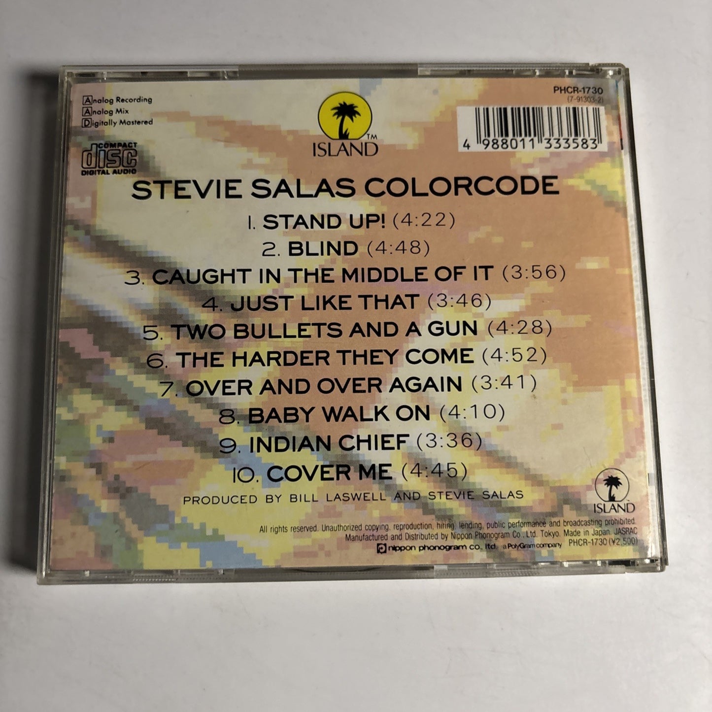 Stevie Salas Colorcode – Stevie Salas Colorcode (CD, 1992) Japan PHCR-1730