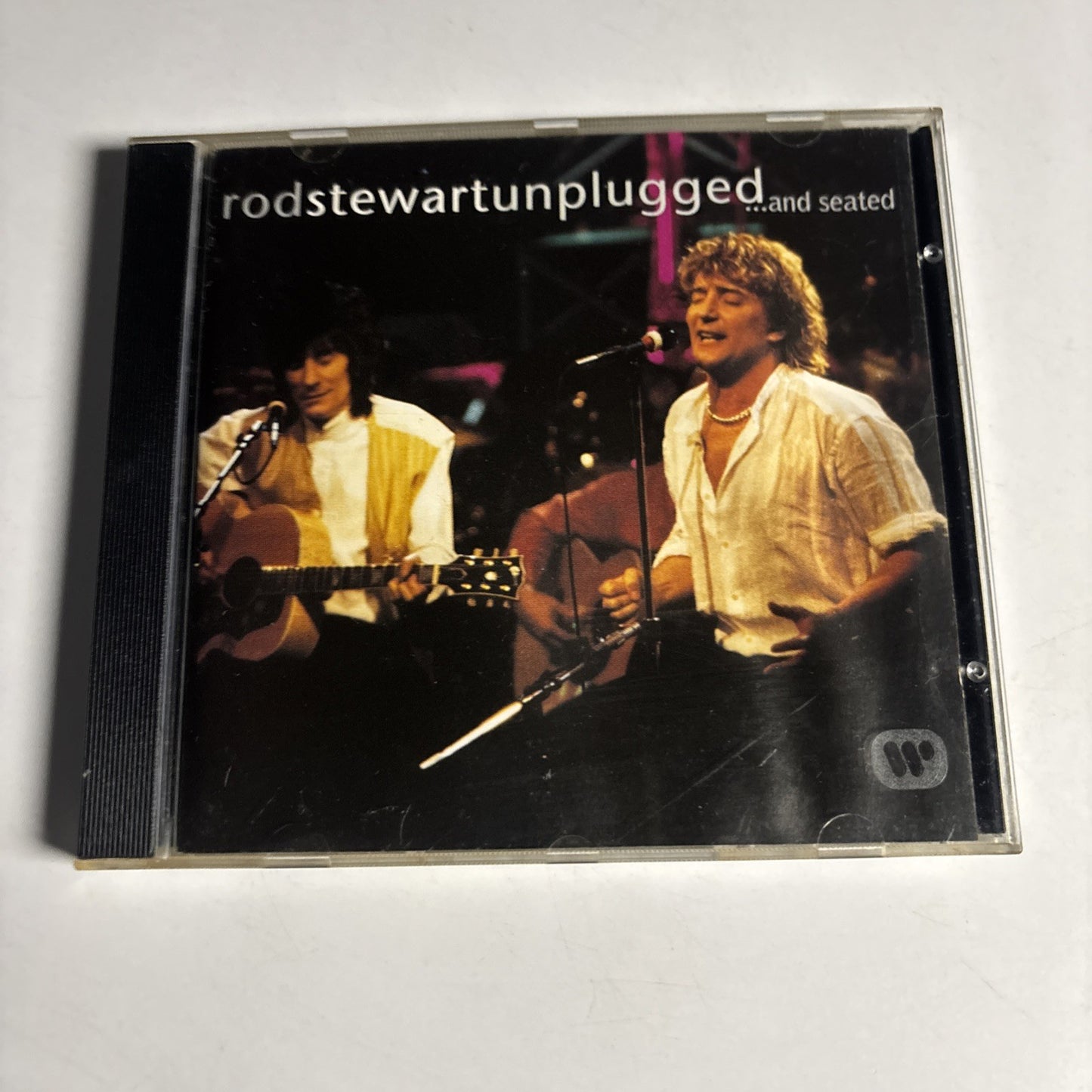 Rod Stewart, Ron Wood – Unplugged ...And Seated (CD, 1993) Europe 9362-45289-2