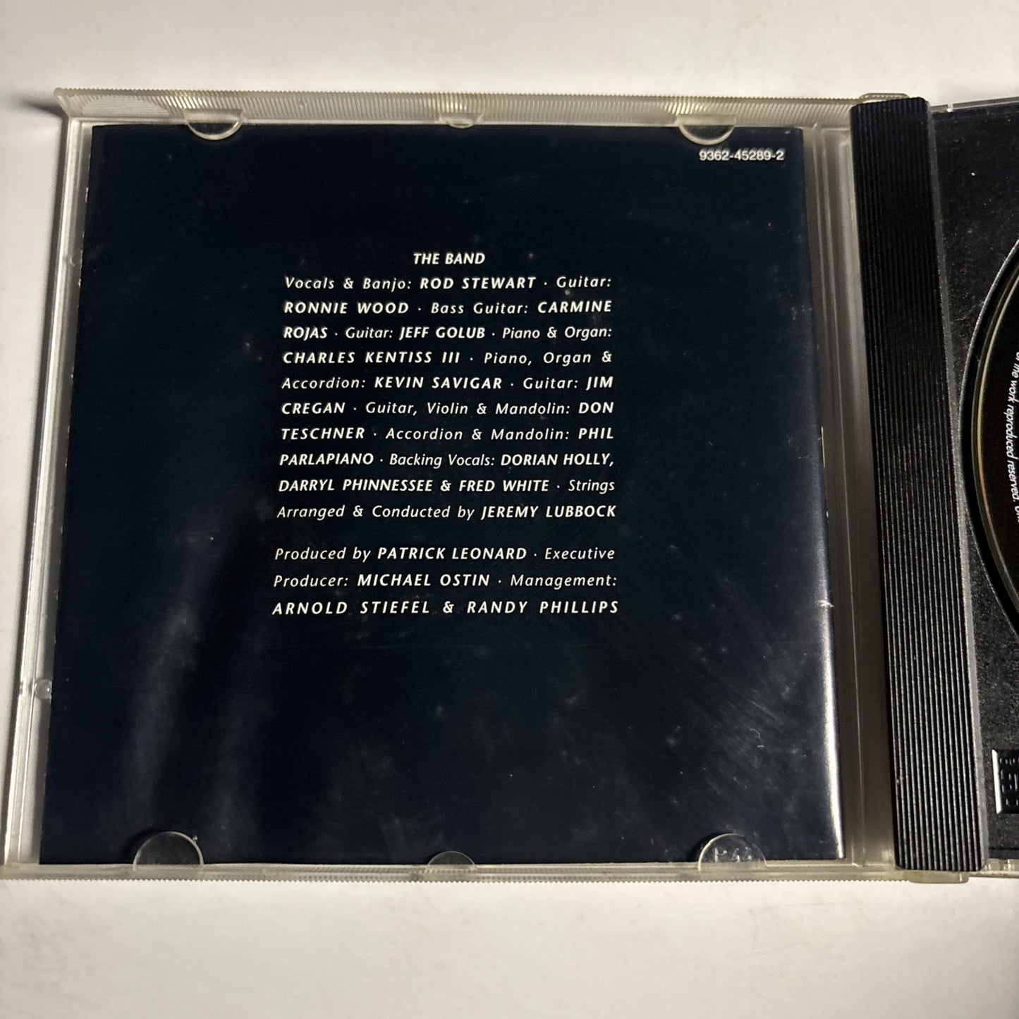 Rod Stewart, Ron Wood – Unplugged ...And Seated (CD, 1993) Europe 9362-45289-2