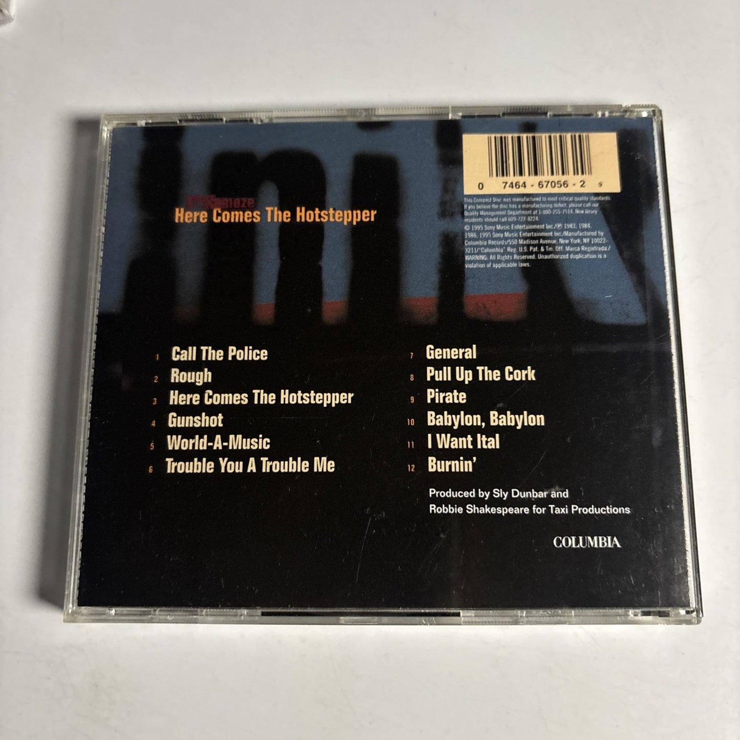 Ini Kamoze – Here Comes The Hotstepper (CD, 1995) US CK 67056