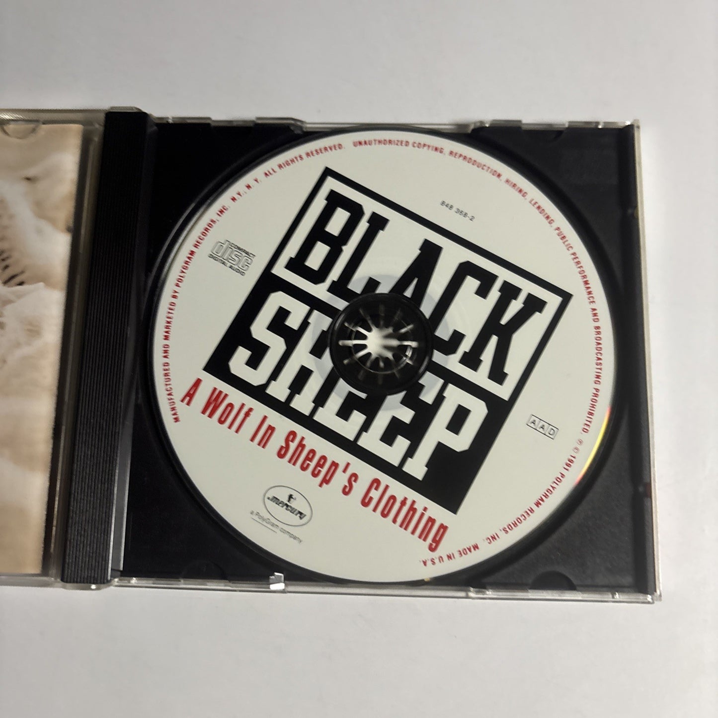 Black Sheep – A Wolf In Sheep's Clothing (CD, 1991) US 848 368-2