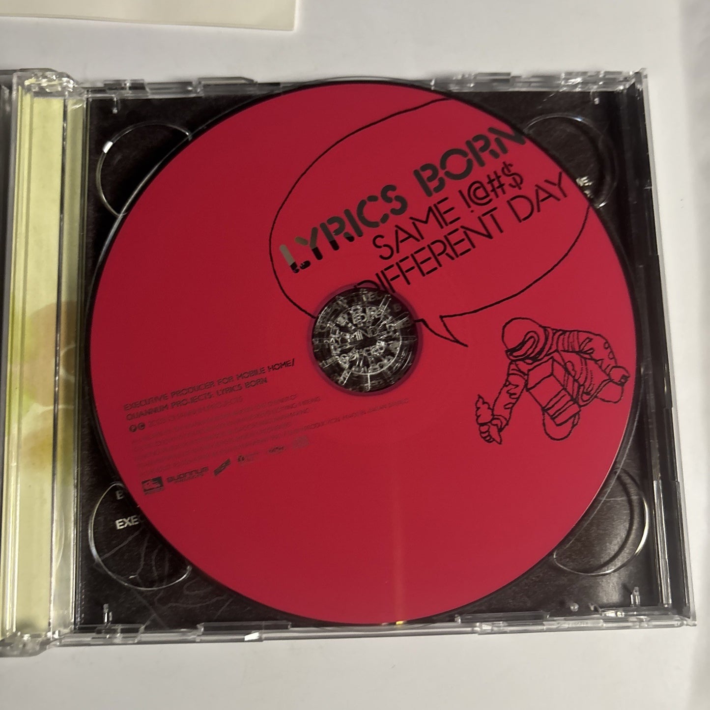 Lyrics Born – Same !@#$, Different Day (CD + DVD, 2005) Japan DVD ACCR-10031