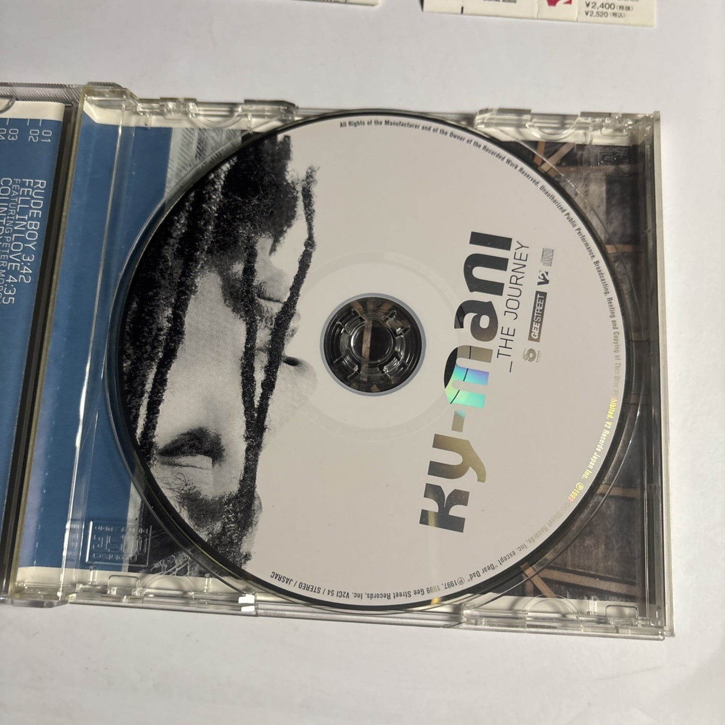 Ky-mani Marley – The Journey (CD, 2000) Japan obi V2ci-54