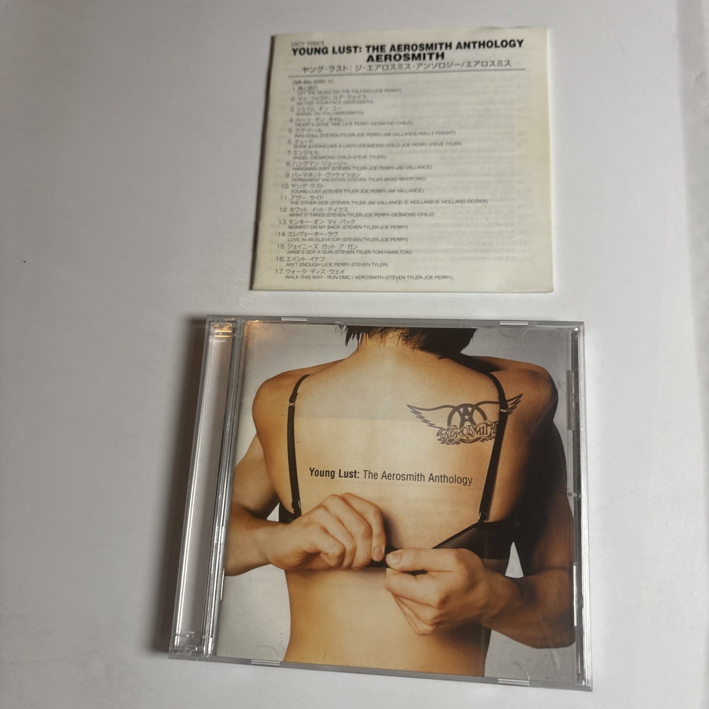 Aerosmith – Young Lust: The Aerosmith Anthology (CD 2-Disc, 2001) Japan
