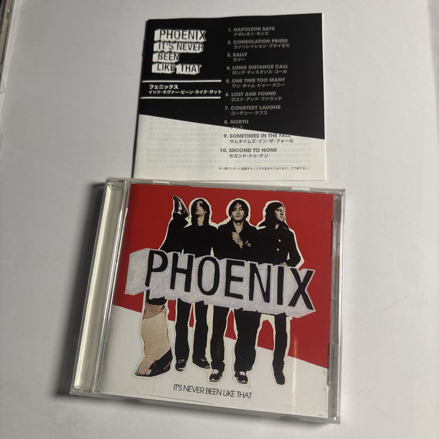Phoenix - It's Never Been Like That (CD, 2006) Japan WPCR-15744