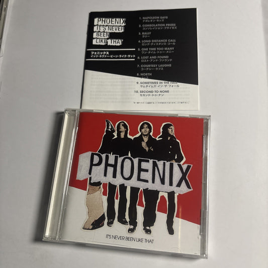 Phoenix - It's Never Been Like That (CD, 2006) Japan WPCR-15744