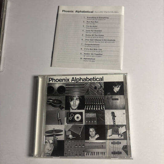 Phoenix - Alphabetical (CD, 2004) Japan wpcr-15743