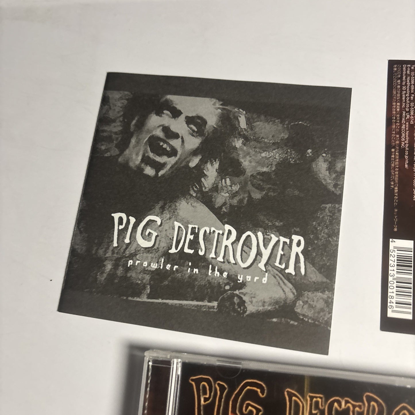 Pig Destroyer – Prowler In The Yard (CD, 2001) Japan obi HWCY-1071