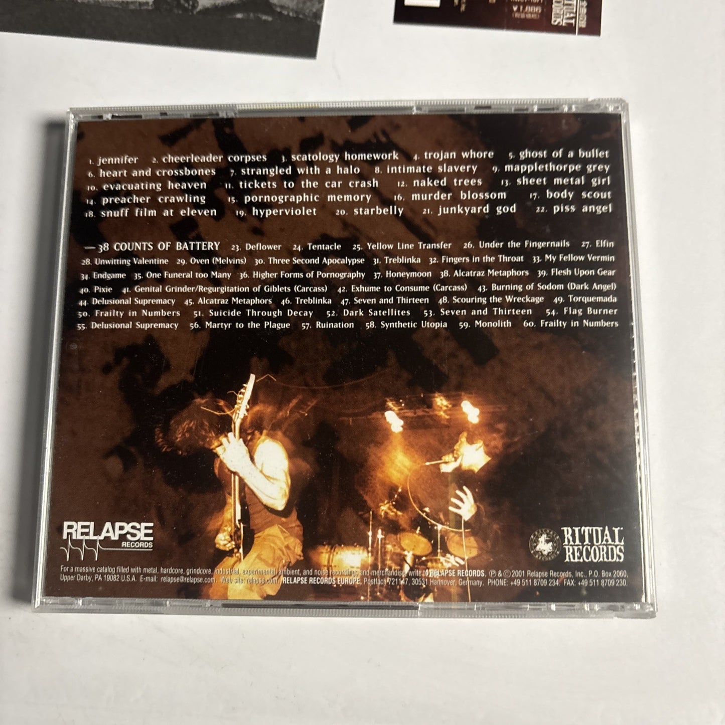 Pig Destroyer – Prowler In The Yard (CD, 2001) Japan obi HWCY-1071