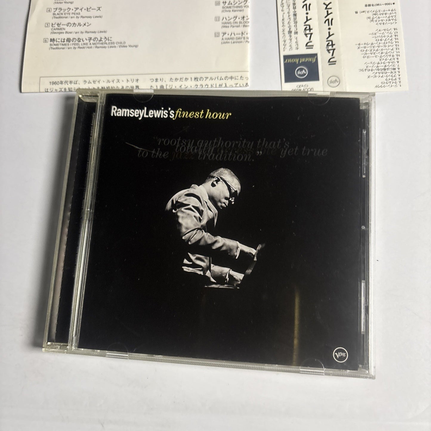 Ramsey Lewis - Ramsey Lewis's Finest Hour (CD, 2000) Japan obi UCCV-4030