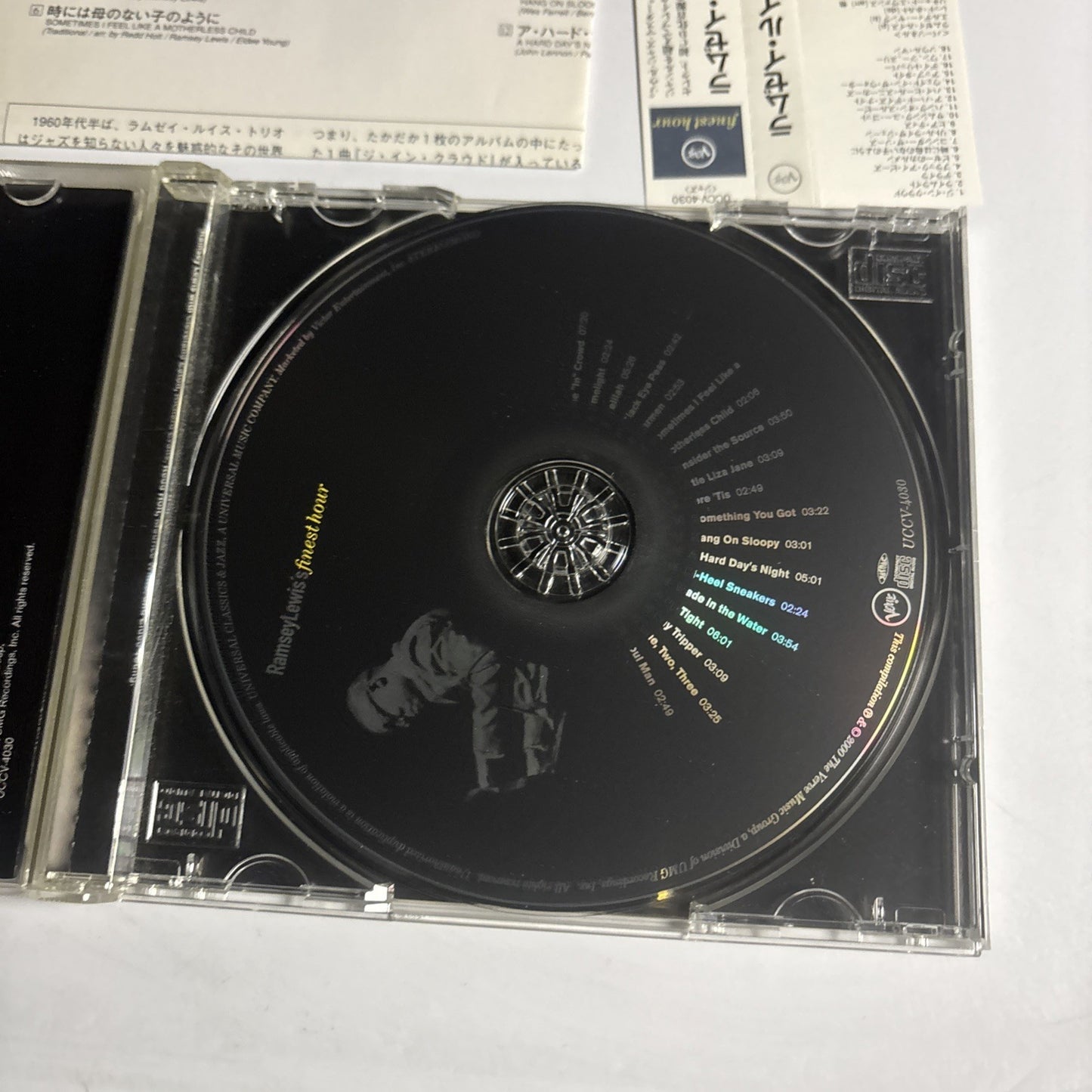 Ramsey Lewis - Ramsey Lewis's Finest Hour (CD, 2000) Japan obi UCCV-4030