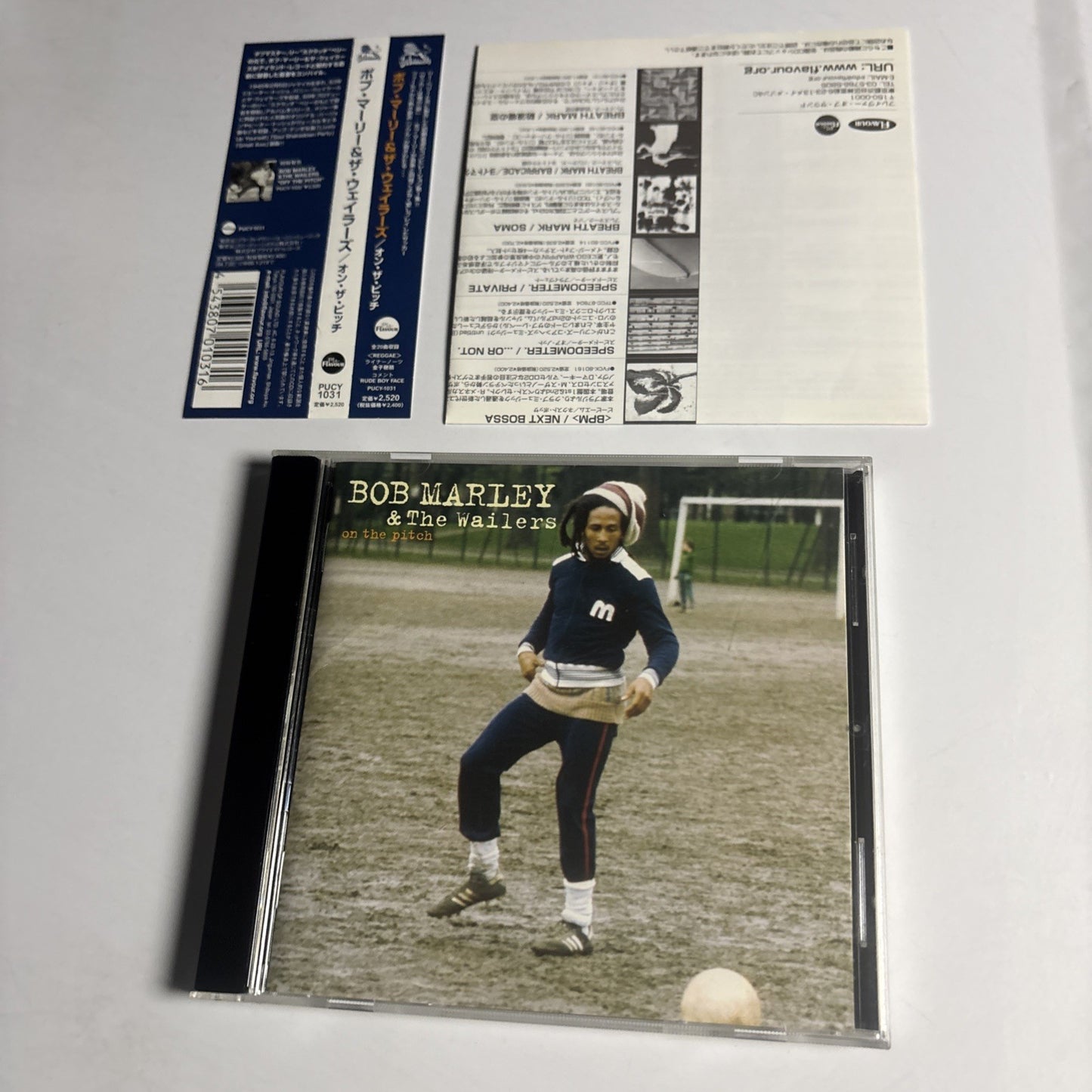 Bob Marley & The Wailers – On The Pitch (CD, 2004) Japan obi PUCY-1031