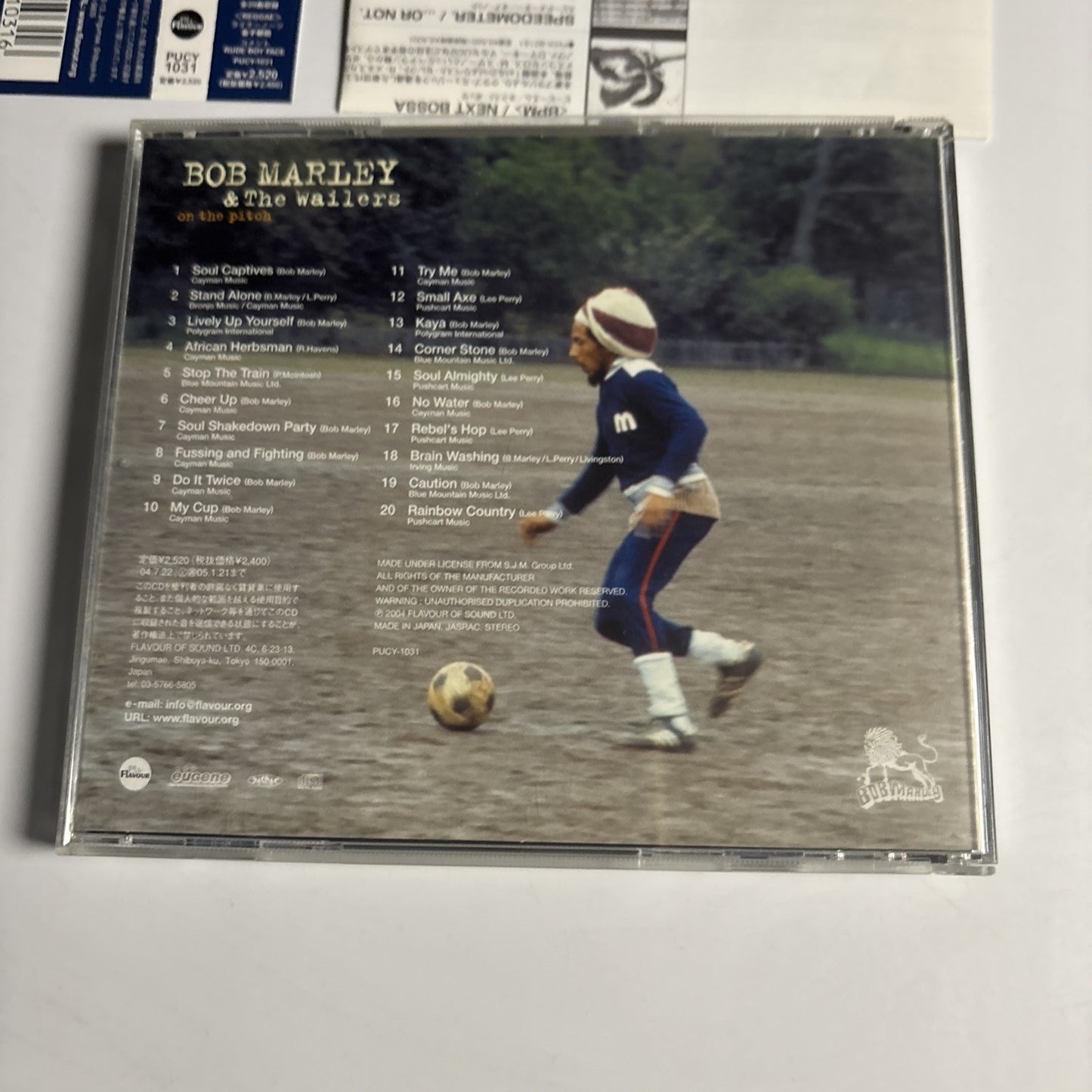 Bob Marley & The Wailers – On The Pitch (CD, 2004) Japan obi PUCY-1031