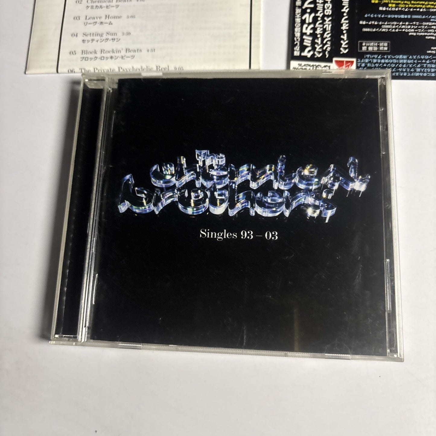 The Chemical Brothers – Singles 93-03 (CD, 2003) Japan ob VJCP-68561