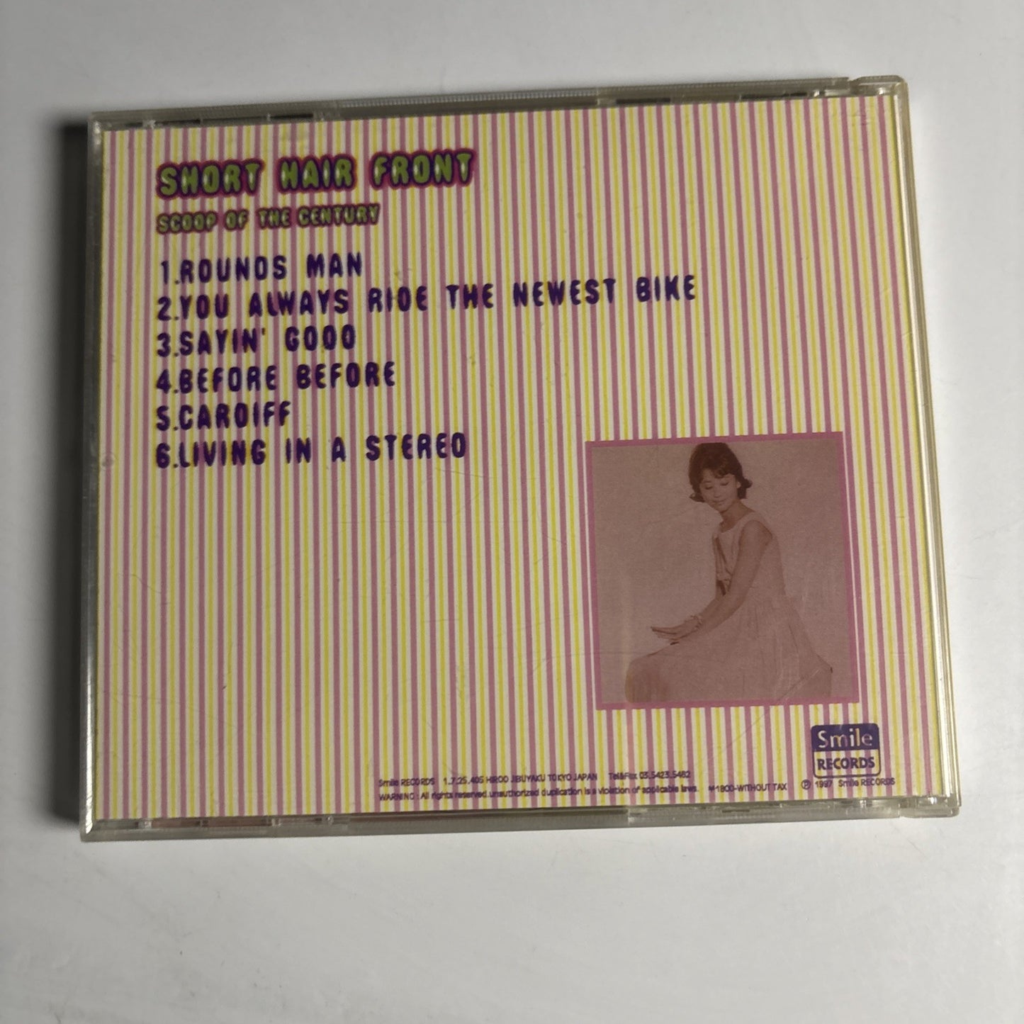 Short Hair Front - Scoop of The Century (CD, 1997) Japan SR-002