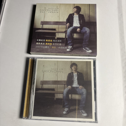 Eason Chan – 認了吧 (Admit It) (CD, 2007) ty0184cx